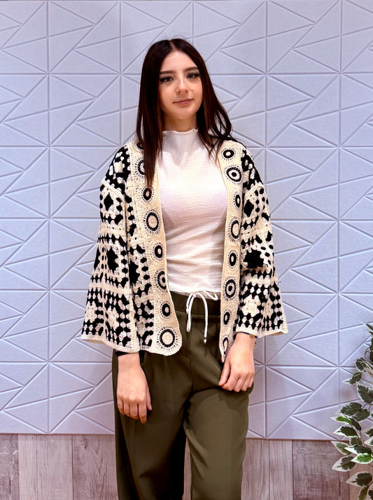Gilet à crochets