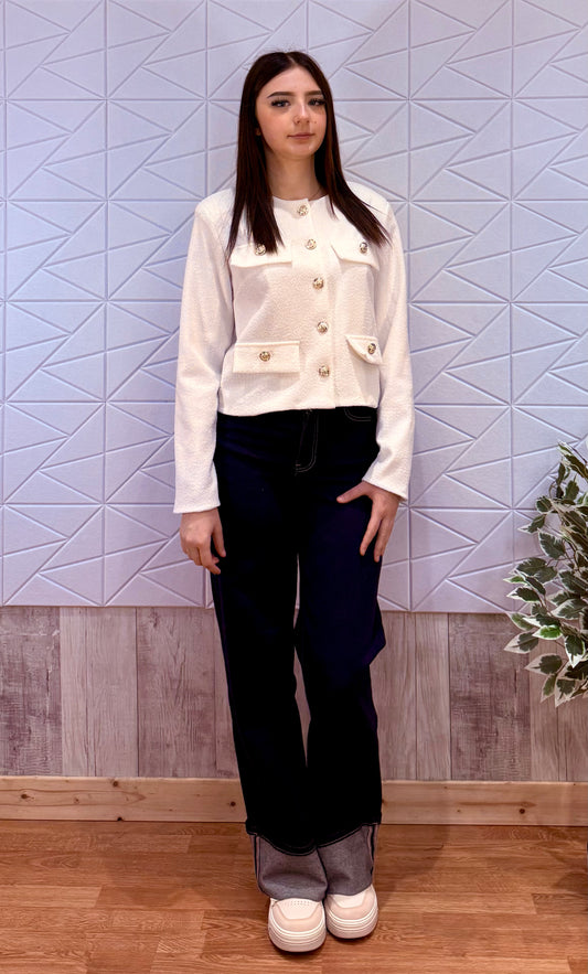 Veste à boutons