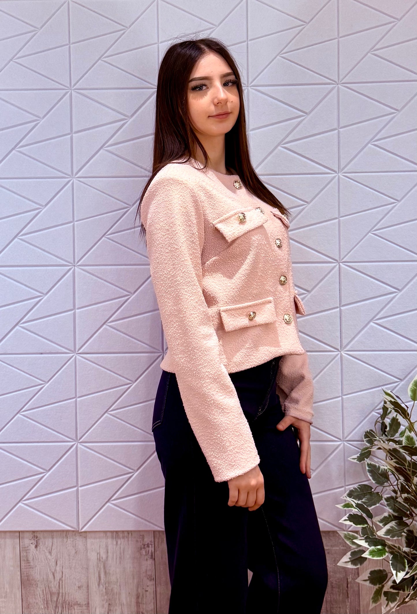 Veste à boutons